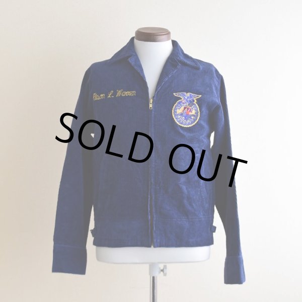 画像3: 1990s FFA コーデュロイジャケット　 "KANSAS"　 表記36  (3)