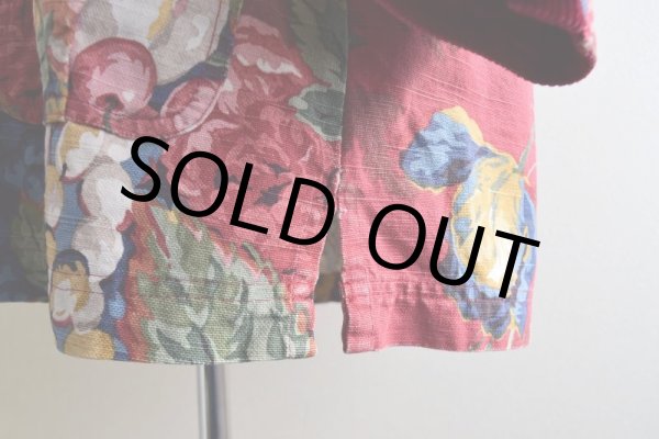 画像13: Smith&Hawken ボタニカル柄カバーオール　 "MADE IN USA"　 表記S  (13)