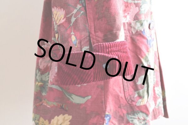 画像16: Smith&Hawken ボタニカル柄カバーオール　 "MADE IN USA"　 表記S  (16)