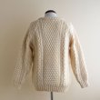 画像3: Quill Knit フィッシャーマンセーター　 "MADE IN IRELAND"　 表記44  (3)