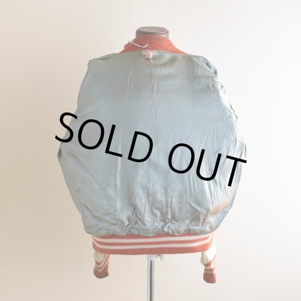 画像5: 1960s BAILEY AND HIMES 袖レザースタジャン　 表記44  (5)