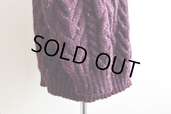 画像11: 1990s LANDS'END フィッシャーマンセーター　 "MADE IN ENGLAND"　 表記XL(WOMENS REGULAR)  (11)