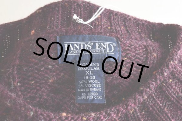 画像5: 1990s LANDS'END フィッシャーマンセーター　 "MADE IN ENGLAND"　 表記XL(WOMENS REGULAR)  (5)
