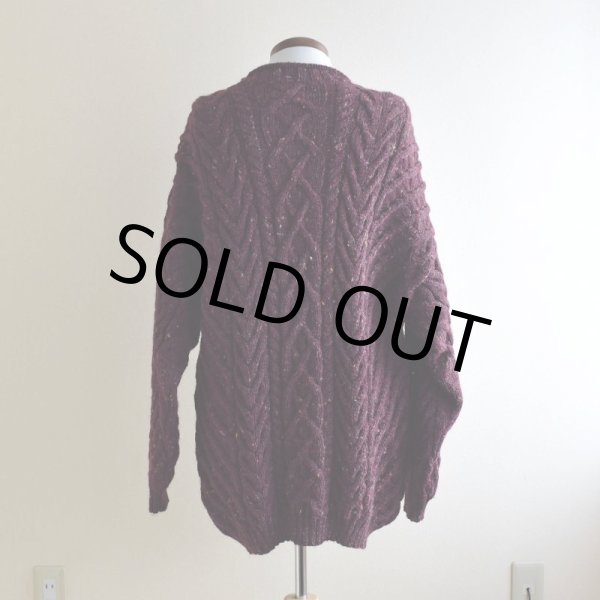 画像3: 1990s LANDS'END フィッシャーマンセーター　 "MADE IN ENGLAND"　 表記XL(WOMENS REGULAR)  (3)