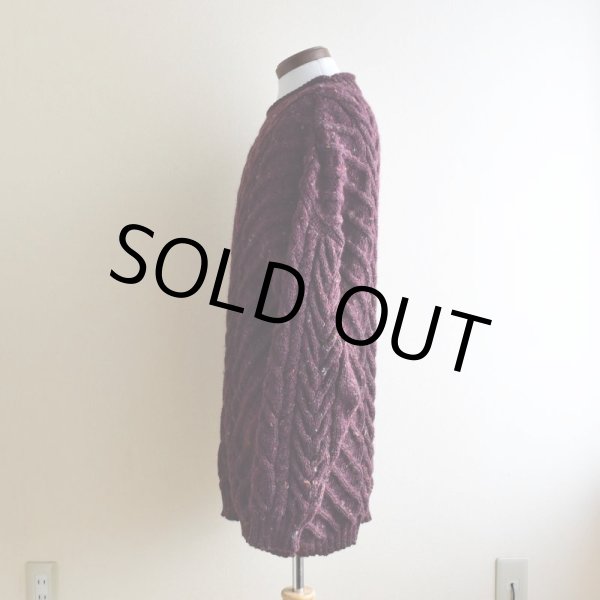 画像4: 1990s LANDS'END フィッシャーマンセーター　 "MADE IN ENGLAND"　 表記XL(WOMENS REGULAR)  (4)