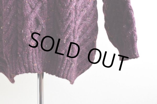 画像10: 1990s LANDS'END フィッシャーマンセーター　 "MADE IN ENGLAND"　 表記XL(WOMENS REGULAR)  (10)