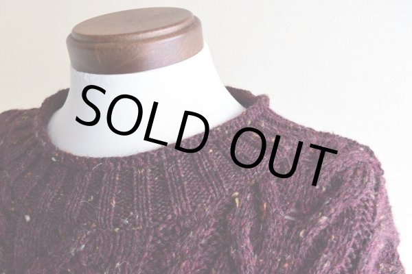 画像7: 1990s LANDS'END フィッシャーマンセーター　 "MADE IN ENGLAND"　 表記XL(WOMENS REGULAR)  (7)