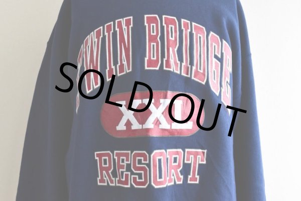 画像9: 1990s TWIN BRIDGE RESORT プリントスウェット　  "MADE IN USA"　 表記XL  (9)