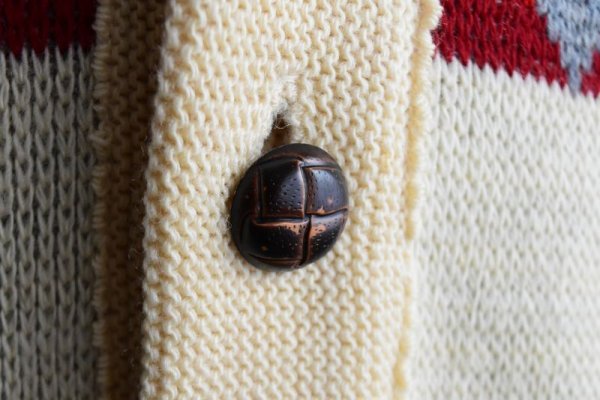 画像10: 1970s PENDLETON ショールカラーニットカーディガン  "Chief Joseph"  表記S  (10)