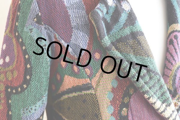 画像10: 1990s LAGUNA CASUALS ゴブランジャケット　  "MADE IN USA"　 表記L  (10)