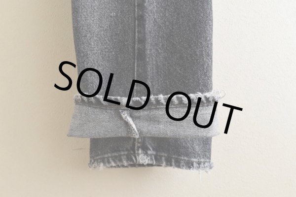 画像16: 1990s Levi's 619 ブラックデニム   "MADE IN CANADA"  表記W32 L32  (16)