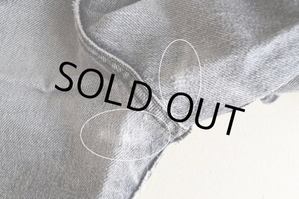 画像22: 1990s Levi's 619 ブラックデニム   "MADE IN CANADA"  表記W32 L32  (22)