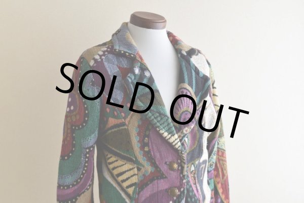 画像7: 1990s LAGUNA CASUALS ゴブランジャケット　  "MADE IN USA"　 表記L  (7)