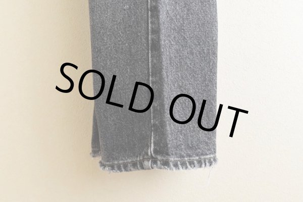 画像15: 1990s Levi's 619 ブラックデニム   "MADE IN CANADA"  表記W32 L32  (15)