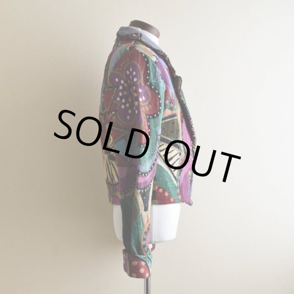 画像2: 1990s LAGUNA CASUALS ゴブランジャケット　  "MADE IN USA"　 表記L  (2)