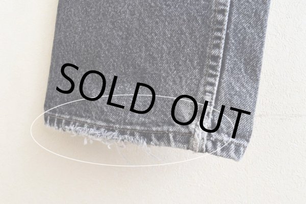 画像21: 1990s Levi's 619 ブラックデニム   "MADE IN CANADA"  表記W32 L32  (21)