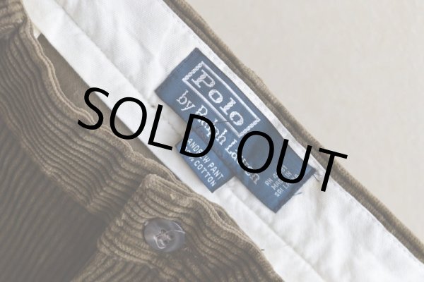 画像4: Polo by RalphLauren 太畝コーデュロイパンツ   "ANDREW PANT"  表記36×32  (4)