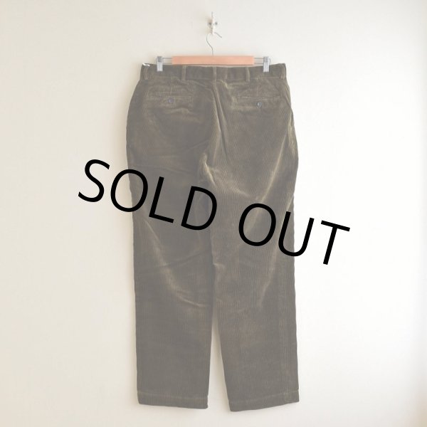 画像2: Polo by RalphLauren 太畝コーデュロイパンツ  表記36×30  (2)