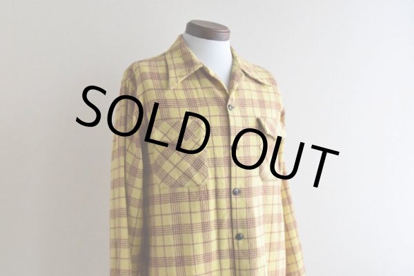 画像6: 1940s CHIPPEWA ウールシャツ　 実寸L  (6)