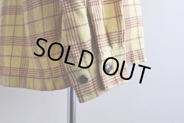 画像14: 1940s CHIPPEWA ウールシャツ　 実寸L  (14)