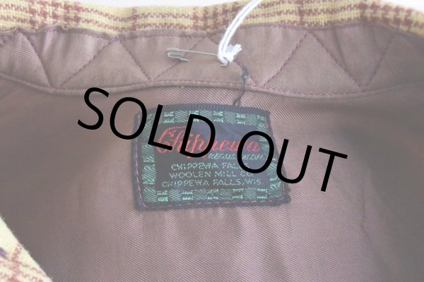 画像5: 1940s CHIPPEWA ウールシャツ　 実寸L  (5)