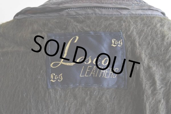 画像6: 1970s Lesco LEATHERS シングルライダースジャケット  表記42  (6)