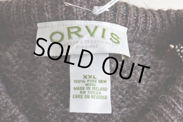 画像5: 1990s ORVIS フィッシャーマンセーター　 "MADE IN IRELAND"　 表記XXL  (5)
