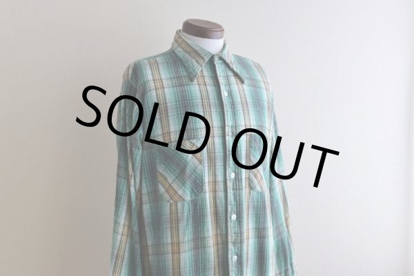 画像6: 1970s NORTHWAY ヘビーネルシャツ　 "MADE IN USA"　 実寸L  (6)