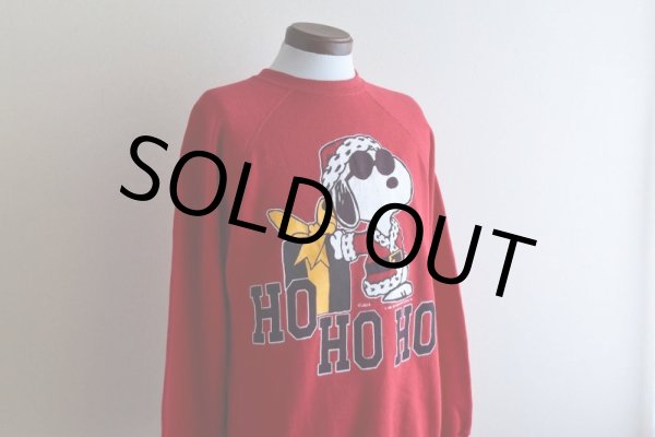 画像6: 1970-80s ARTEX SNOOPY JOE COOL クリスマス スウェット 　 "MADE IN USA"　 表記M  (6)