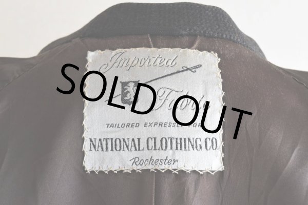 画像6: 1960s NATIONAL CLOTHING Co. ウールコート 　 実寸L  (6)