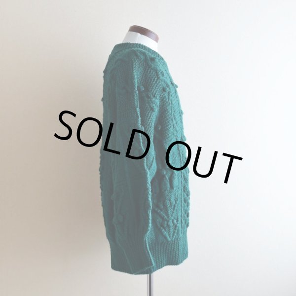 画像2: Athena Designs アランセーター　 "MADE IN IRELAND"　 実寸L  (2)