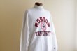 画像7: 1990s Champion リバースウィーブスウェット　 "BOSTON UNIVERSITY"　 表記XXL  (7)