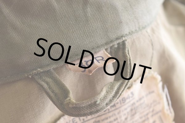 画像7: 1940s US.ARMY M-43 フィールドジャケット  "フード付き"   表記38R  (7)