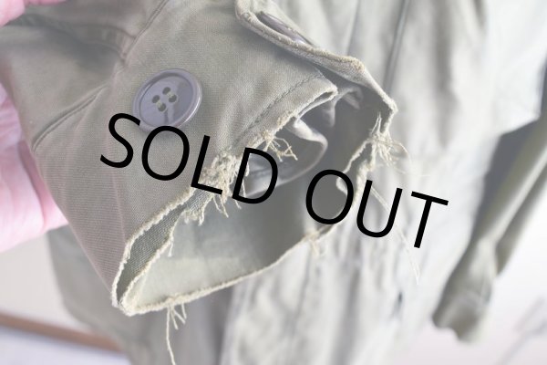 画像21: 1940s US.ARMY M-43 フィールドジャケット   表記38R  (21)