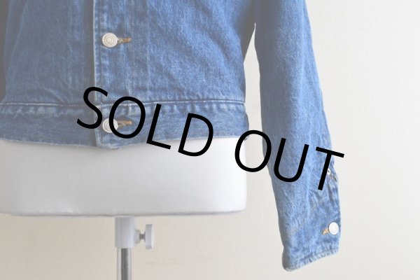 画像14: 1980-90s Polo RALPH LAUREN 裏ブランケット付きデニムジャケット   "MADE IN USA"  表記S  (14)