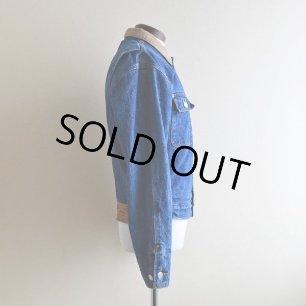 画像2: 1980-90s Polo RALPH LAUREN 裏ブランケット付きデニムジャケット   "MADE IN USA"  表記S  (2)