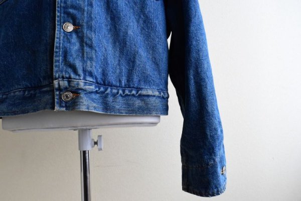 画像14: 1980-90s Polo RALPH LAUREN 裏ブランケット付きデニムジャケット   "MADE IN USA"  表記XL  (14)