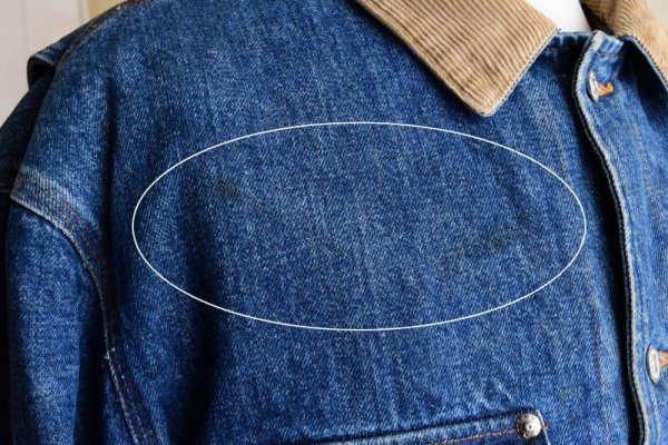 画像22: 1980-90s Polo RALPH LAUREN 裏ブランケット付きデニムジャケット   "MADE IN USA"  表記XL  (22)