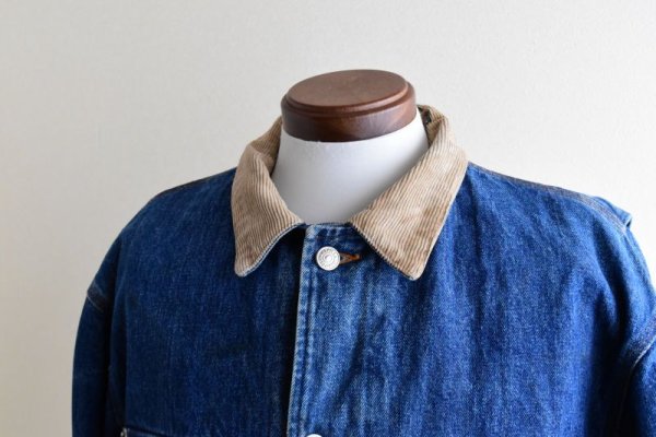 画像8: 1980-90s Polo RALPH LAUREN 裏ブランケット付きデニムジャケット   "MADE IN USA"  表記XL  (8)