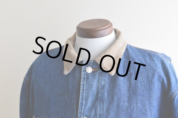 画像8: 1980-90s Polo RALPH LAUREN 裏ブランケット付きデニムジャケット　  "MADE IN USA"　 表記XL  (8)