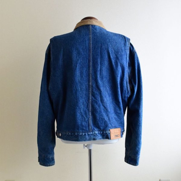 画像3: 1980-90s Polo RALPH LAUREN 裏ブランケット付きデニムジャケット   "MADE IN USA"  表記XL  (3)