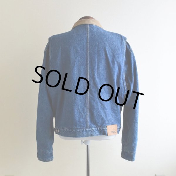 画像3: 1980-90s Polo RALPH LAUREN 裏ブランケット付きデニムジャケット　  "MADE IN USA"　 表記XL  (3)