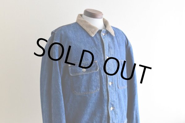 画像7: 1980-90s Polo RALPH LAUREN 裏ブランケット付きデニムジャケット　  "MADE IN USA"　 表記XL  (7)