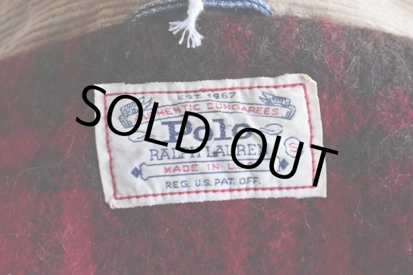 画像6: 1980-90s Polo RALPH LAUREN 裏ブランケット付きデニムジャケット   "MADE IN USA"  表記S  (6)