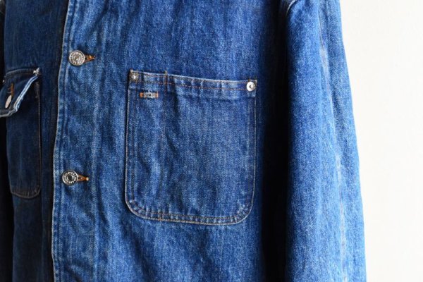 画像11: 1980-90s Polo RALPH LAUREN 裏ブランケット付きデニムジャケット   "MADE IN USA"  表記XL  (11)