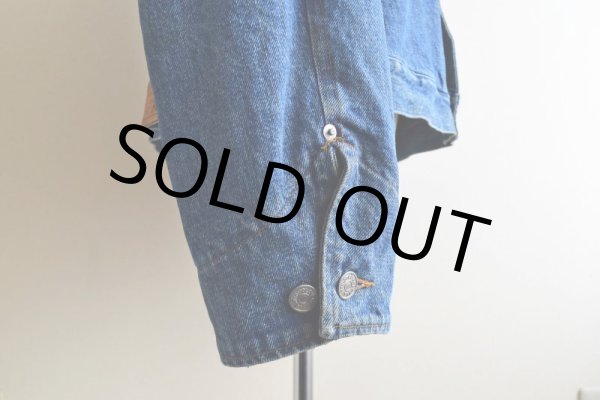 画像16: 1980-90s Polo RALPH LAUREN 裏ブランケット付きデニムジャケット　  "MADE IN USA"　 表記XL  (16)