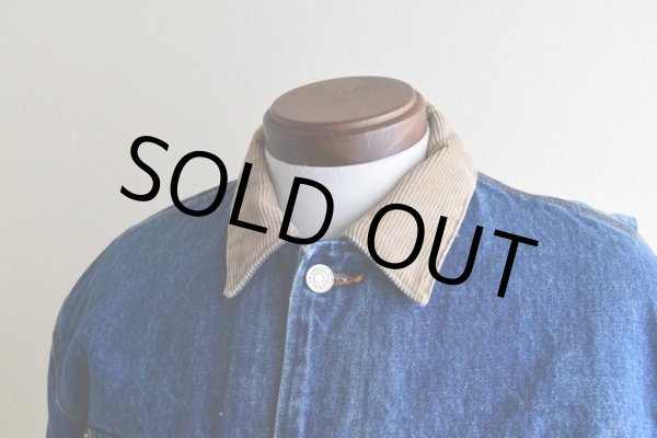 画像8: 1980-90s Polo RALPH LAUREN 裏ブランケット付きデニムジャケット   "MADE IN USA"  表記S  (8)