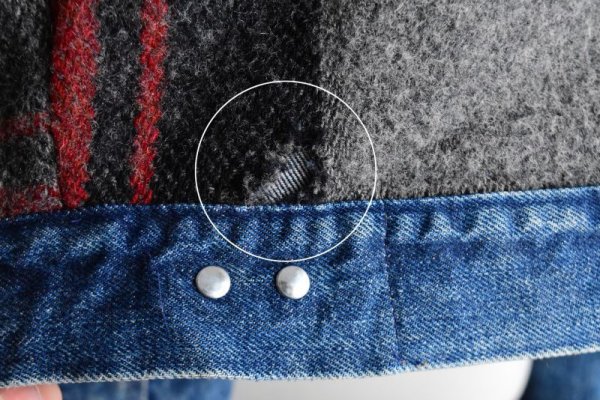 画像24: 1980-90s Polo RALPH LAUREN 裏ブランケット付きデニムジャケット   "MADE IN USA"  表記XL  (24)