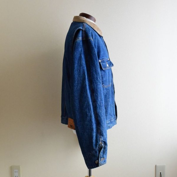 画像2: 1980-90s Polo RALPH LAUREN 裏ブランケット付きデニムジャケット   "MADE IN USA"  表記XL  (2)