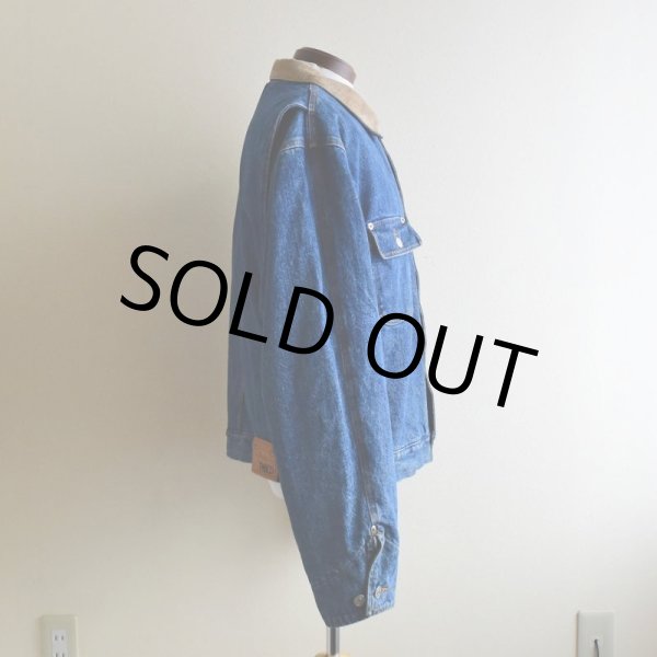 画像2: 1980-90s Polo RALPH LAUREN 裏ブランケット付きデニムジャケット　  "MADE IN USA"　 表記XL  (2)